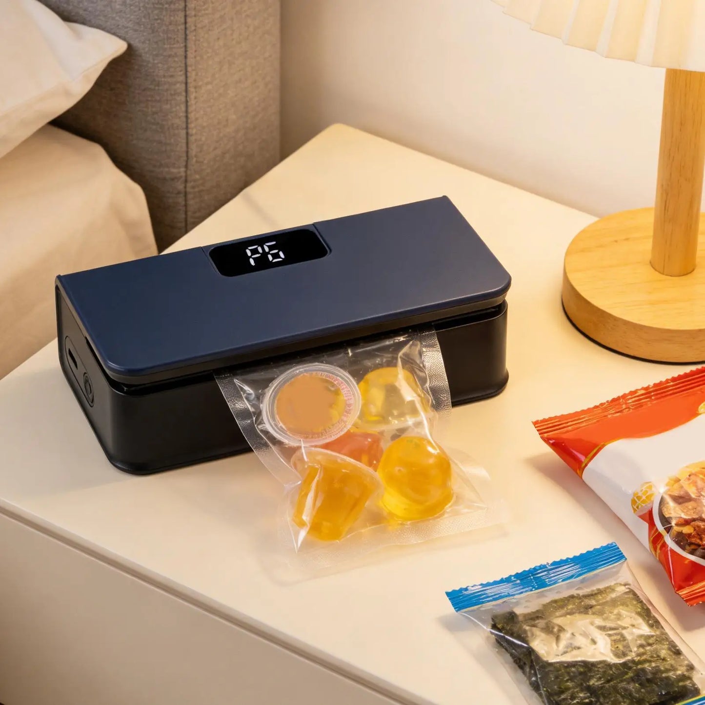 Rechargeable Mini Bag Sealer with Cutter