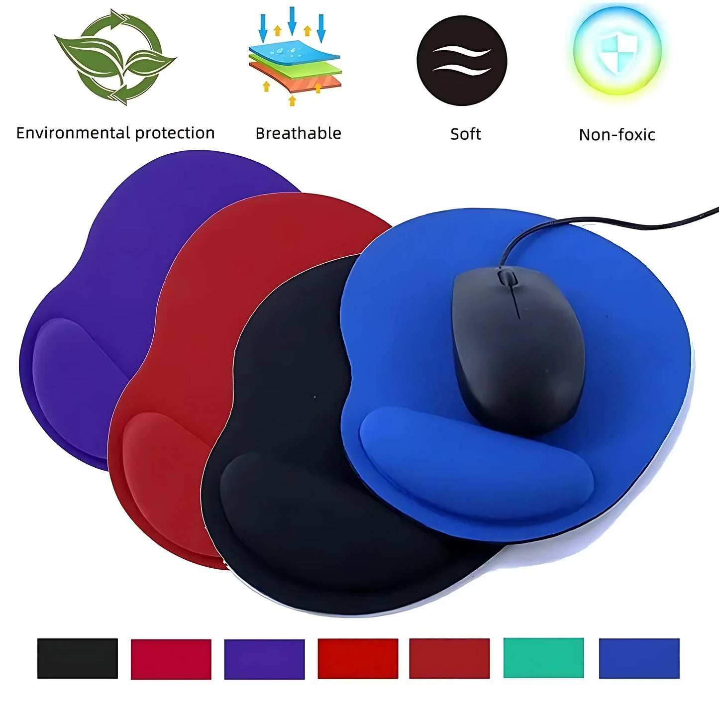 Ergonomic Wrist Rest Mouse Pad