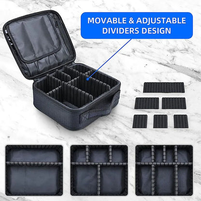 Professional Travel Makeup Organizer Case