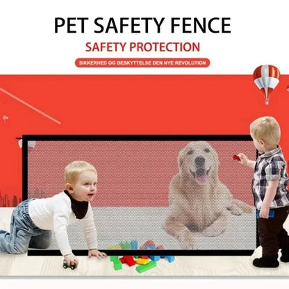 Portable Nylon Mesh Pet Safety Gate