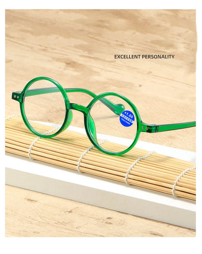 Vintage Round Frame Glasses