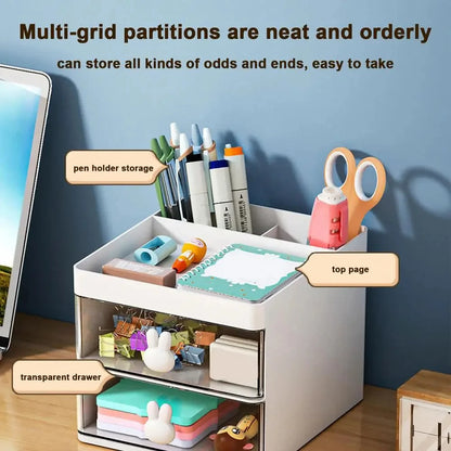 Desktop Organizer with Drawer