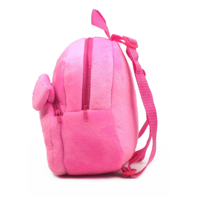 3D Plush Animal Kids Backpack for Kindergarten
