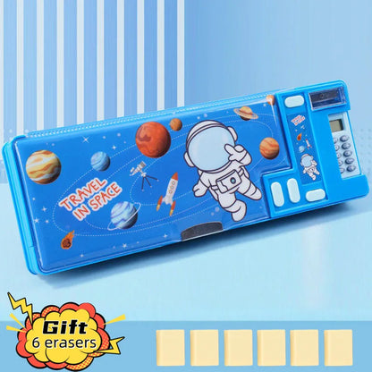 Cartoon Calculator Pencil Case