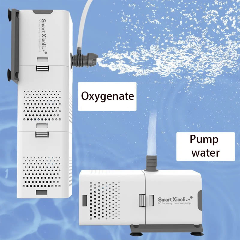 Internal Aquarium Filter Pump with Water Circulation & Oxygenation