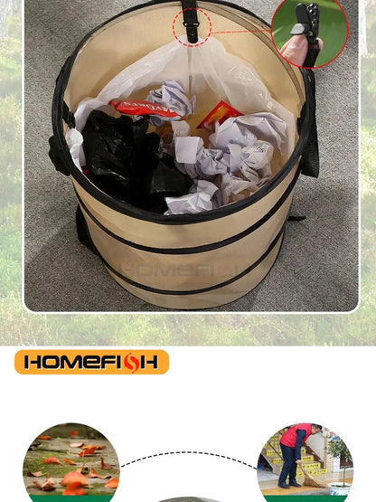 Pop-Up Portable Trash Can