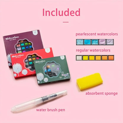 Solid Watercolour Paint Set