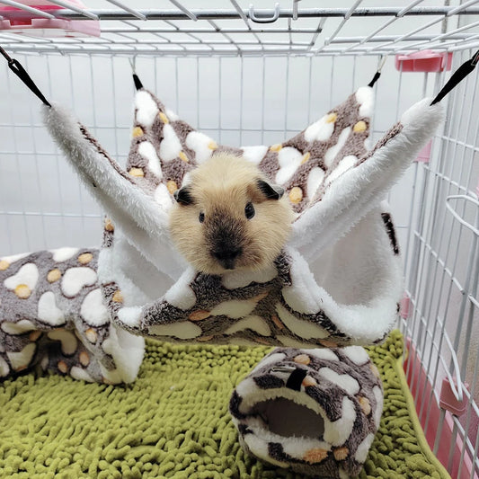 Winter Warm Double-Layer Small Pet Hammock