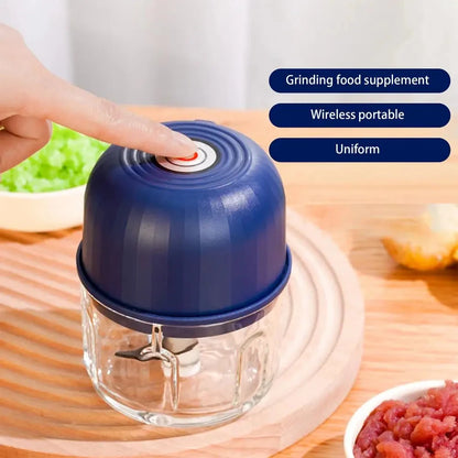 USB Portable Electric Garlic Chopper 260ML