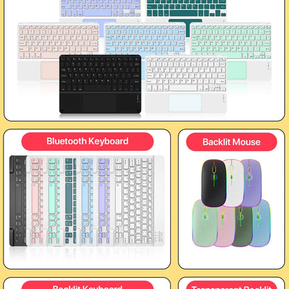 Backlit Bluetooth Keyboard & Mouse Set