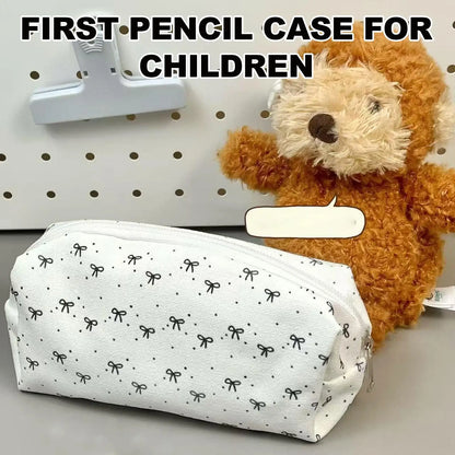 Large Capacity Bow Pencil Case