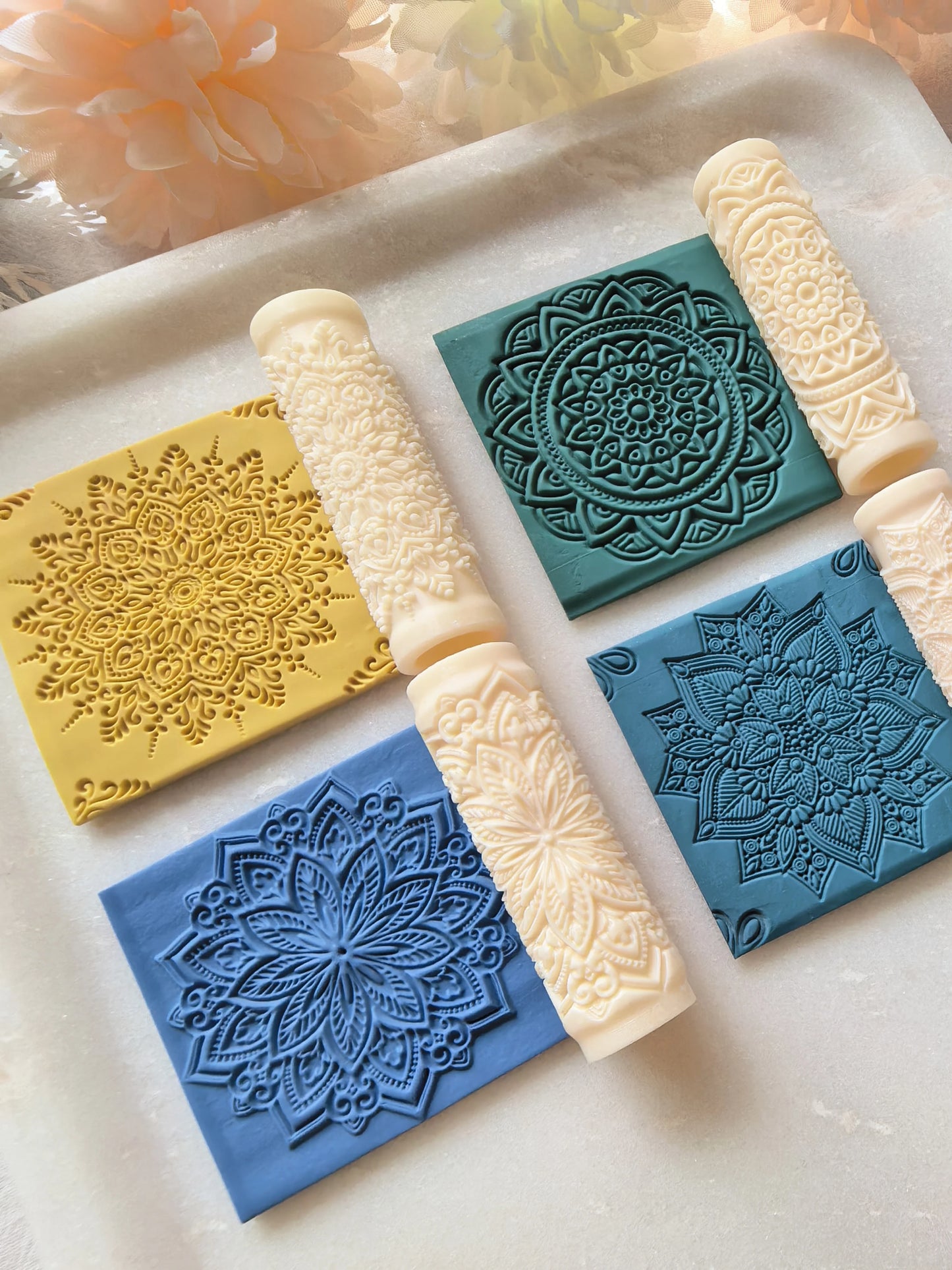 Polymer Clay Texture Roller Set