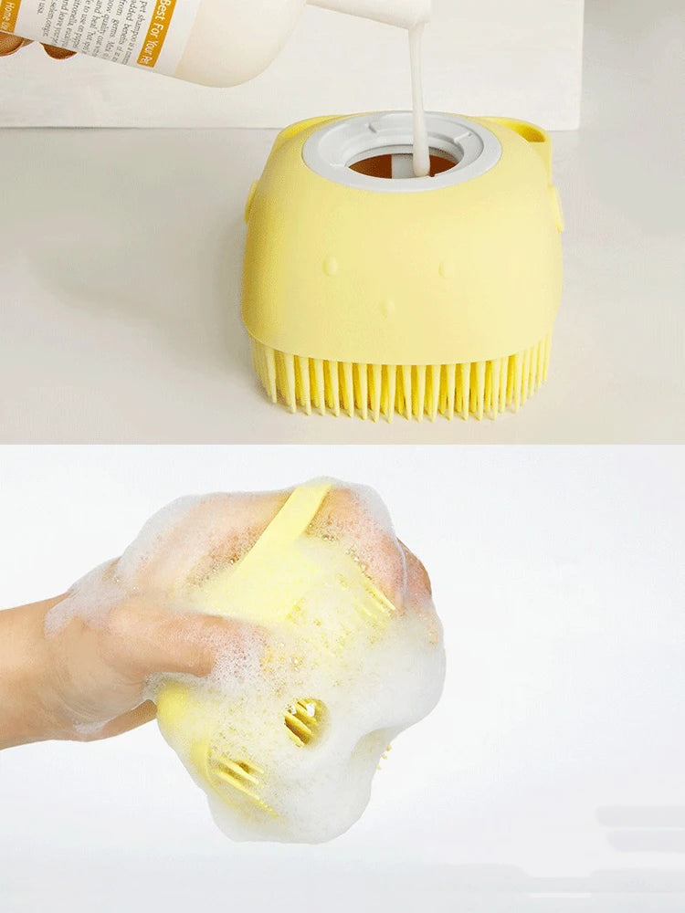 Pet Bath Massage Brush