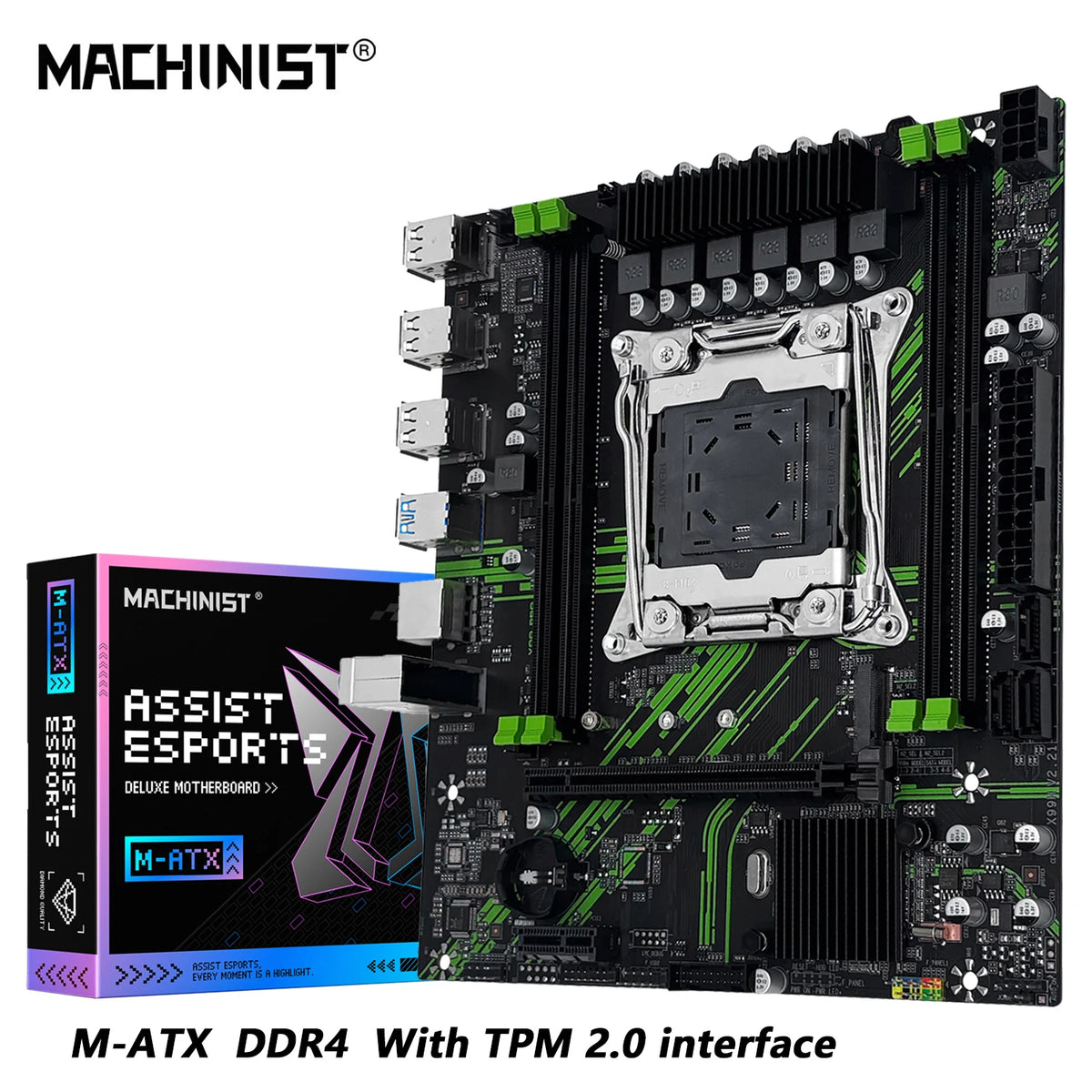 MACHINIST X99 PR9 LGA 2011-3 DDR4 Motherboard