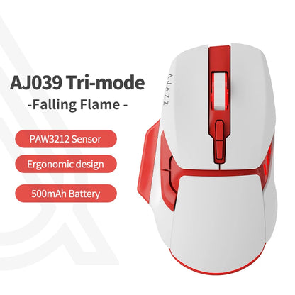 Tri-Mode Rechargeable Mouse with PAW3212 Sensor