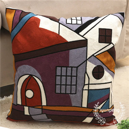 Abstract Art Decorative Cushion Cover