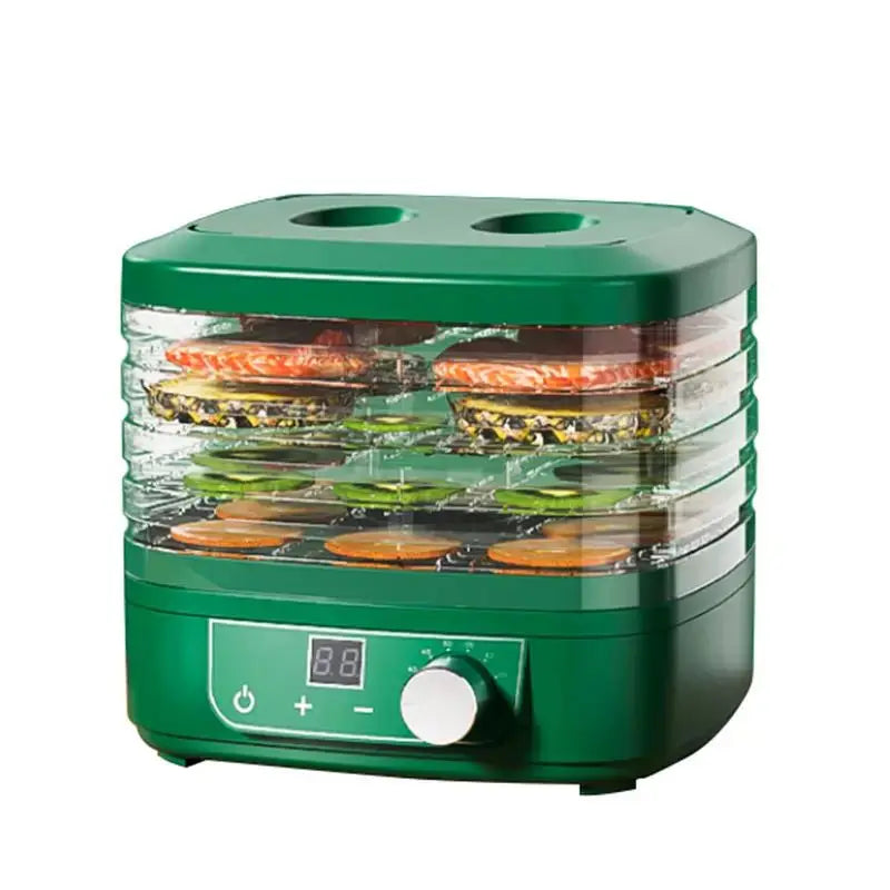 CUKYI 5 Trays Electric Food Dryer Automatic Dehydrator 220V