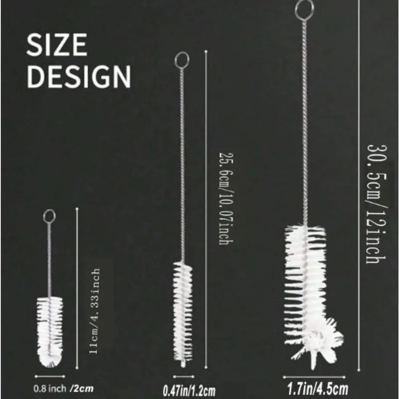 Bottle & Straw Cleaning Brush Set