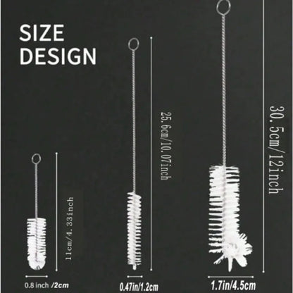 Bottle & Straw Cleaning Brush Set