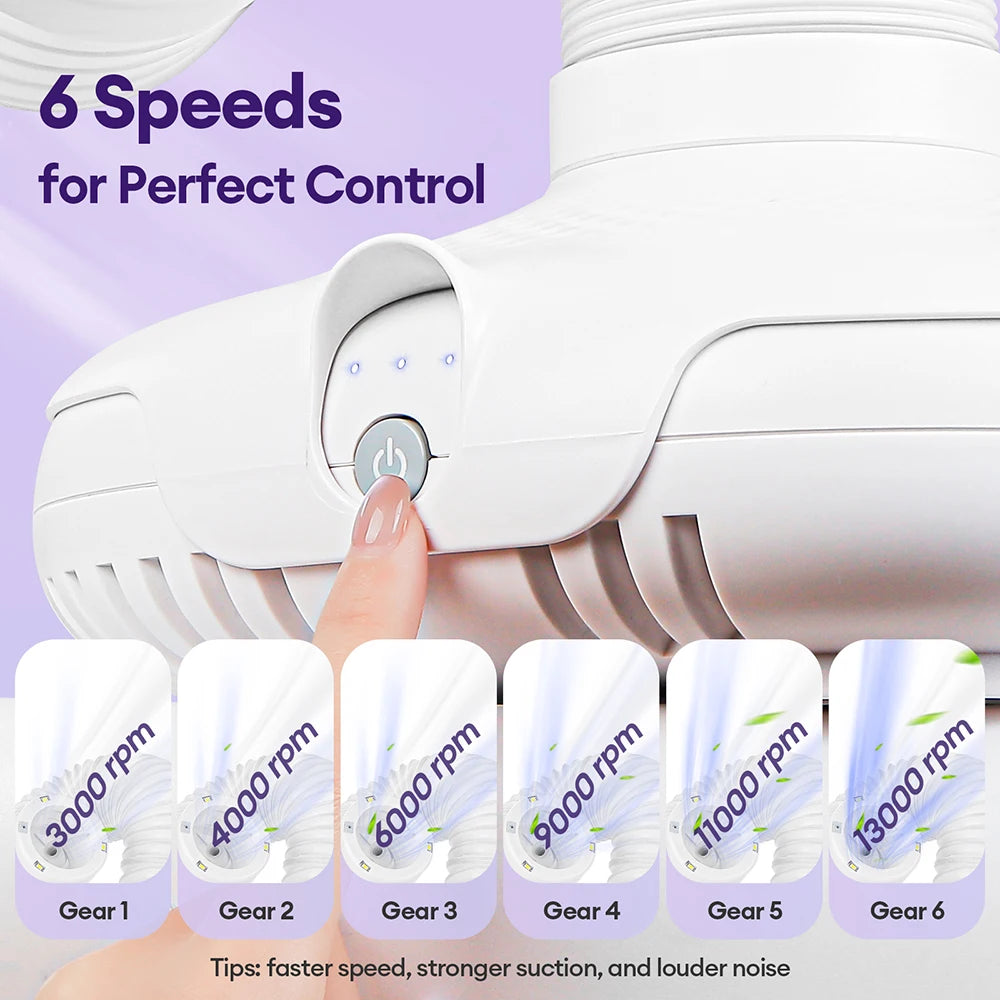 130W Professional Nail Dust Collector