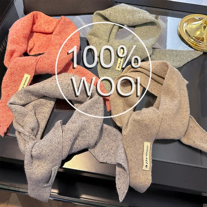 Women’s 100% Wool Triangle Scarf