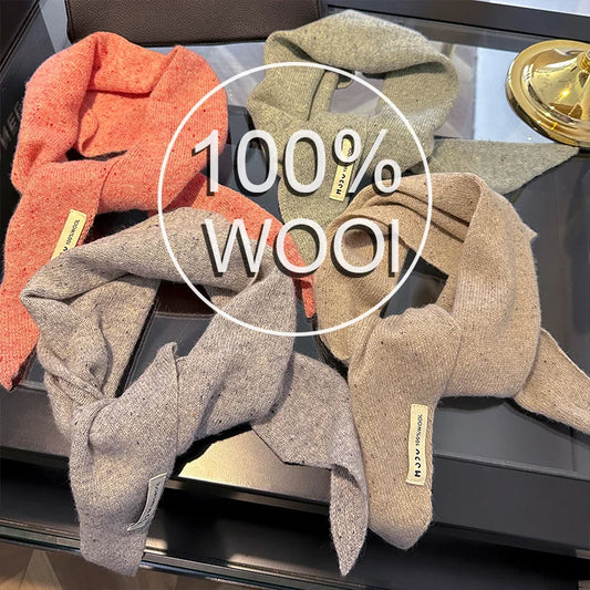 Women’s 100% Wool Triangle Scarf