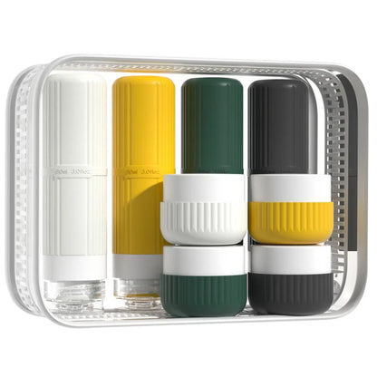 Silicone Travel Toiletry Bottles Set