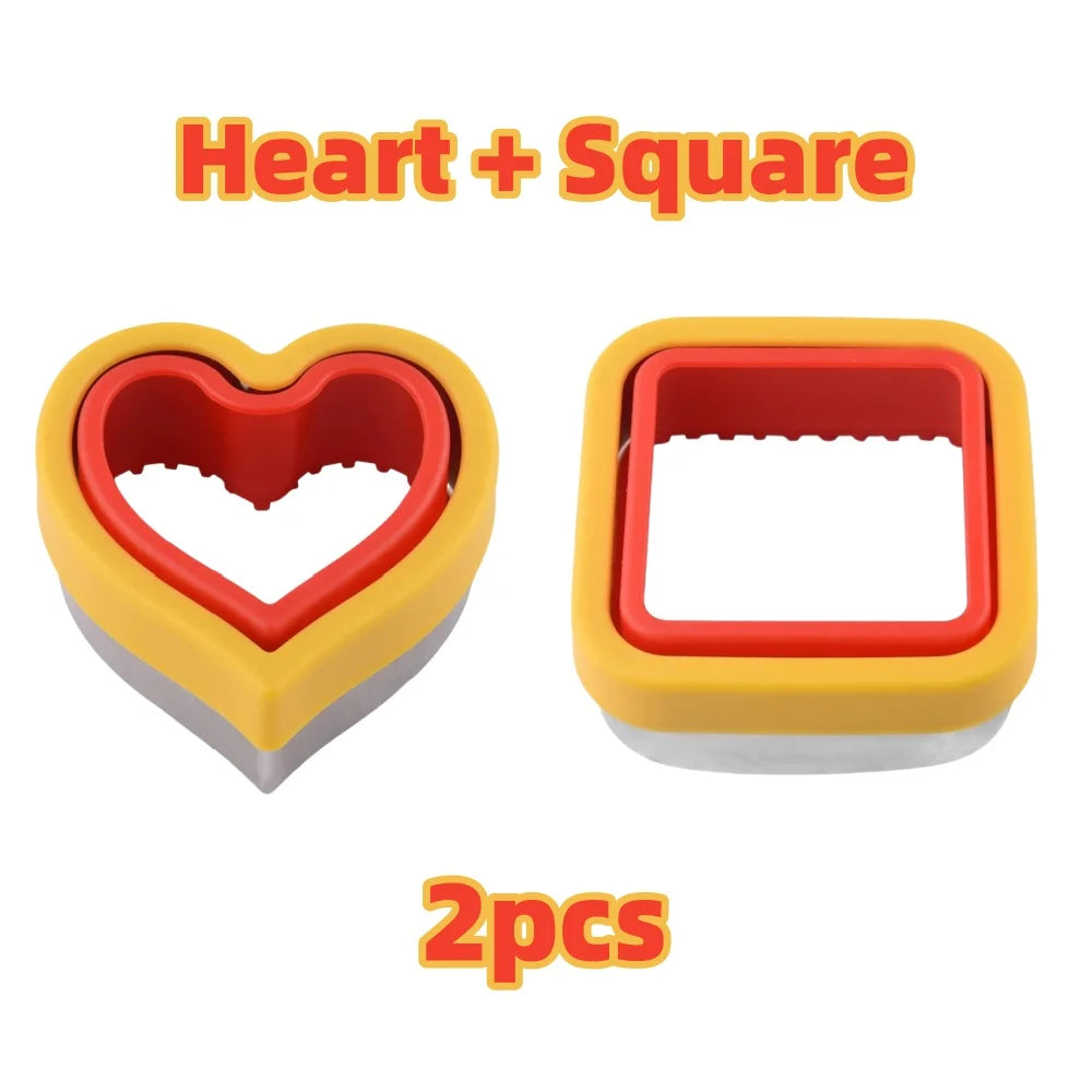 Multi-Purpose Sandwich, Toast & Fruit Shape Cutter