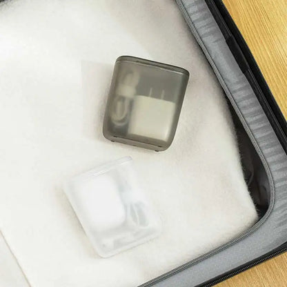 Portable Cable & Earphone Storage Organizer Box