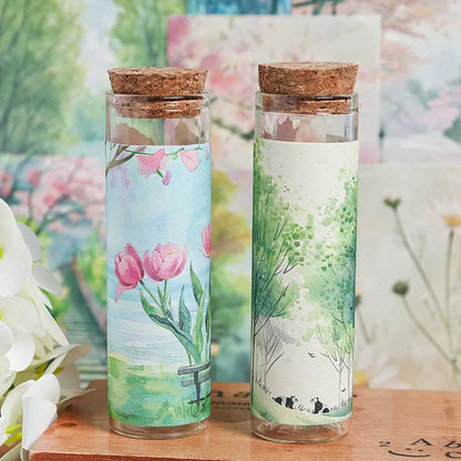 Landscape PET Collage Paper Pack for Journals & DIY Crafts