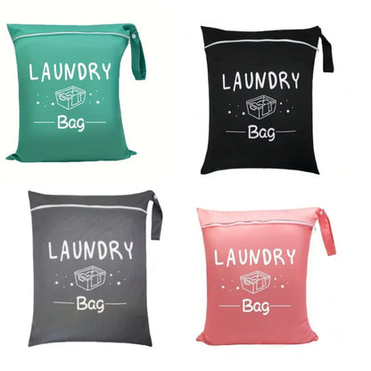 Waterproof Travel Laundry Bag with Zipper