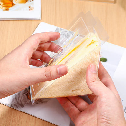 Disposable Triangle Sandwich Packing Boxes