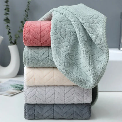 Thick Coral Velvet Bath Towel