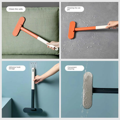 Long-Handled Window & Surface Cleaning Brush for Glass