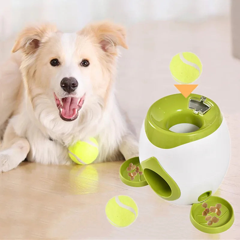Interactive Tennis Ball Launcher Toy