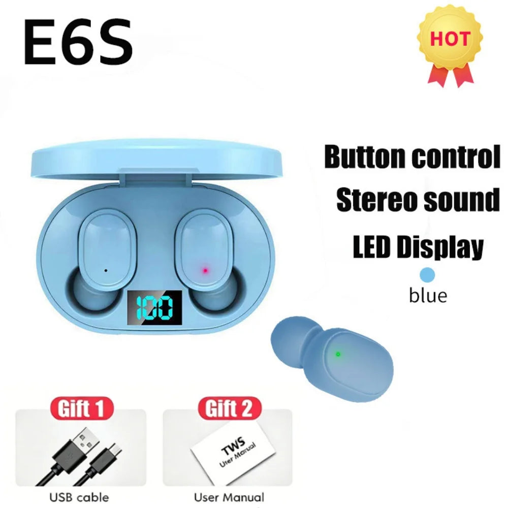 E6S Wireless Bluetooth Earbuds
