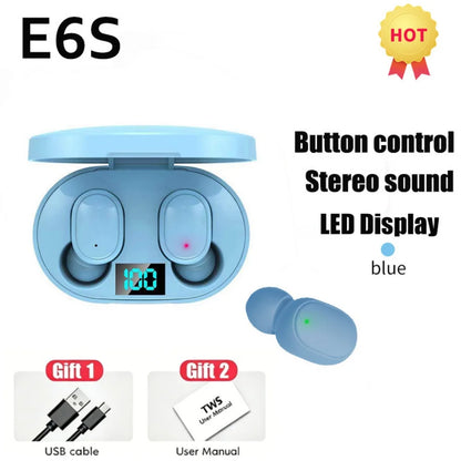 E6S Wireless Bluetooth Earbuds