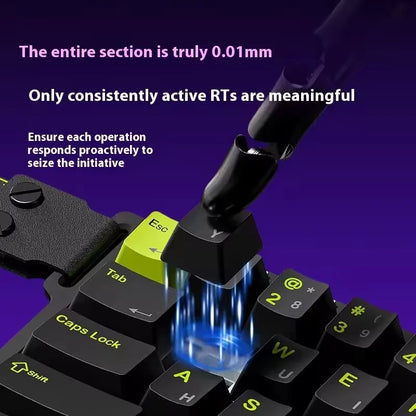 Magnetic Switch Single-Handed Mechanical Gaming Keyboard