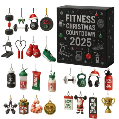 24-Day Fitness Christmas Countdown Calendar