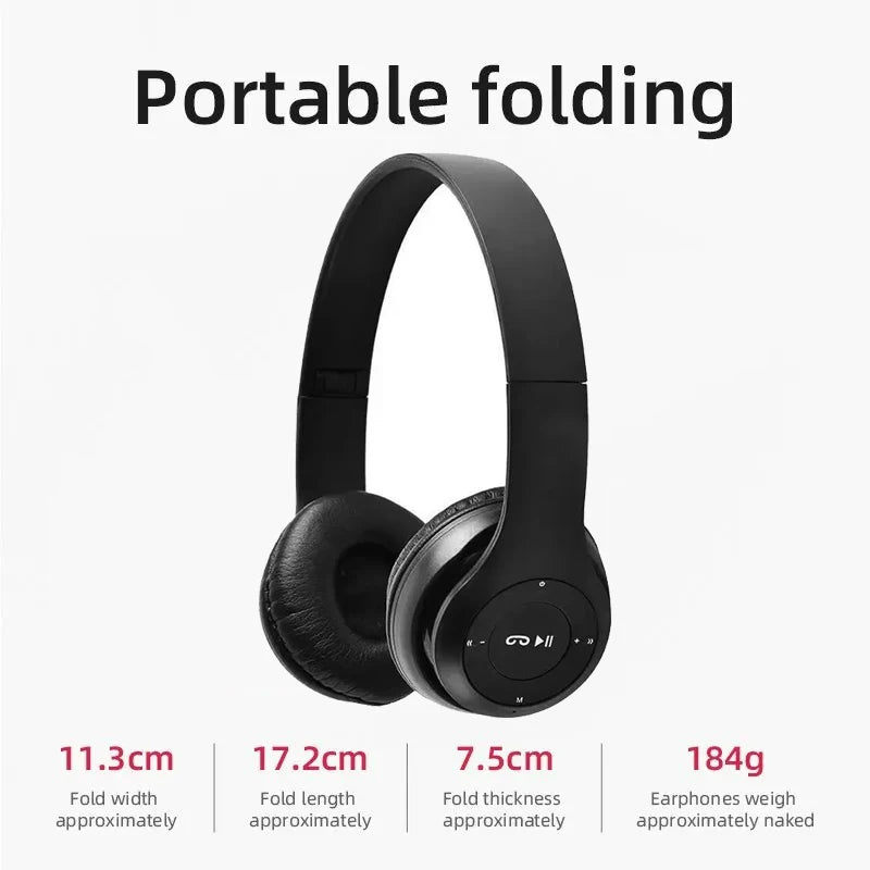 P47 Wireless Bluetooth Headphones