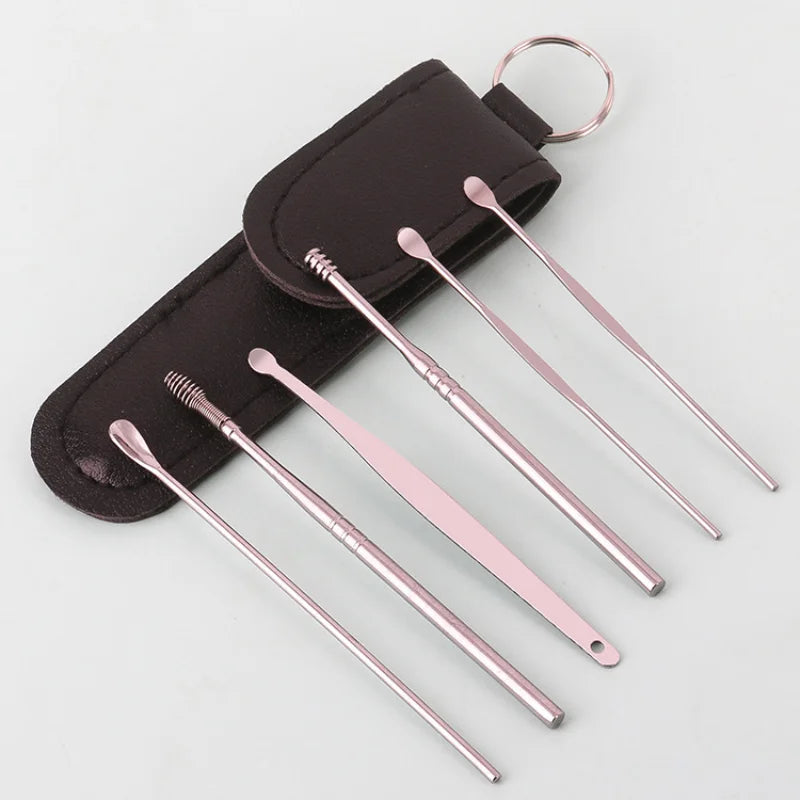 Stainless Steel Ear Wax Cleaner Set