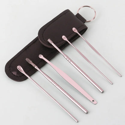 Stainless Steel Ear Wax Cleaner Set