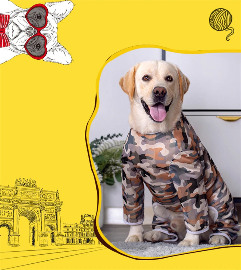 Breathable Summer Dog Jumpsuit