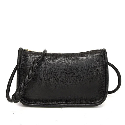 Genuine Cow Leather Crossbody Bag