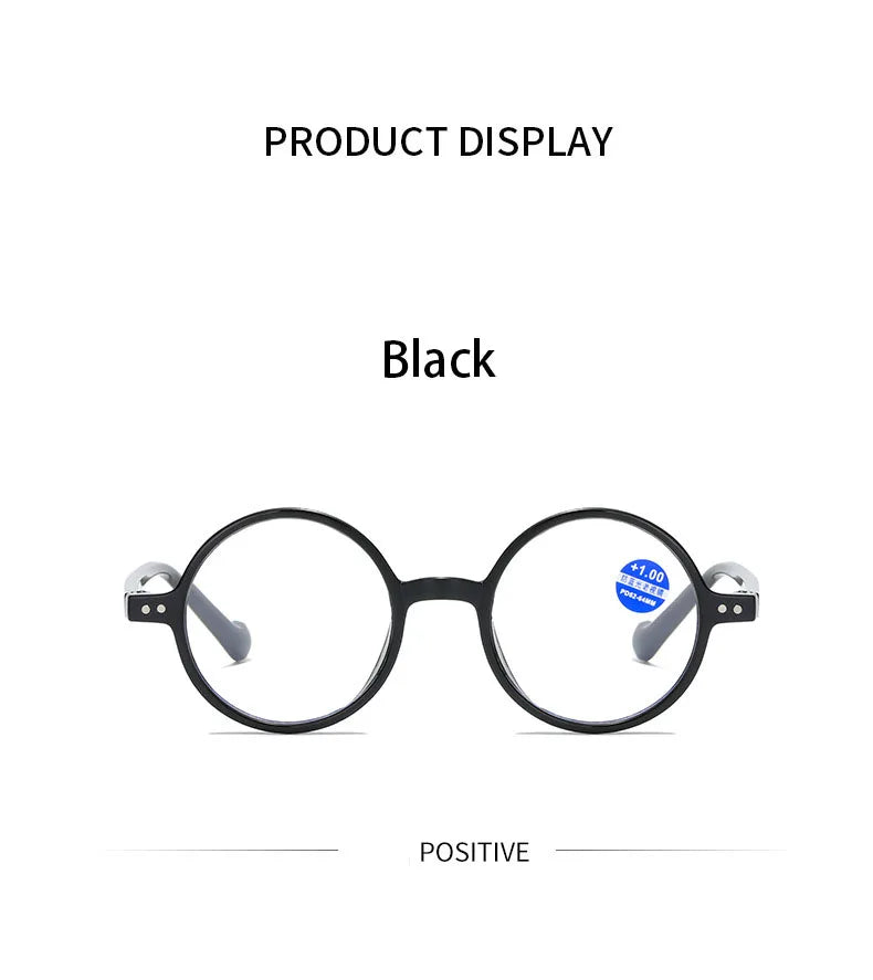 Vintage Round Frame Glasses