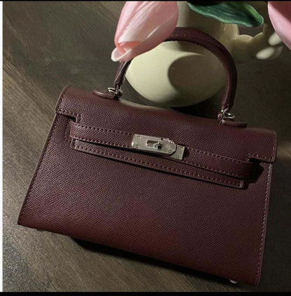 Ostrich Print PU Leather Shoulder Bag