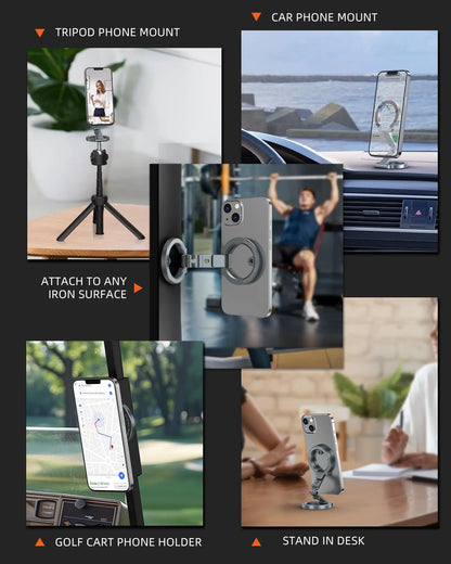 Dual Magnetic Phone Stand Mount