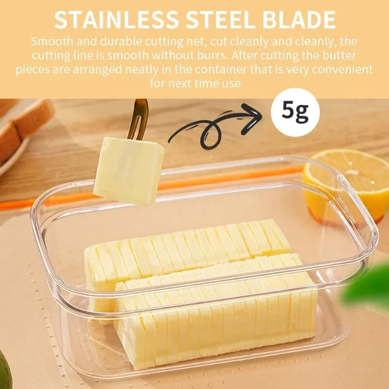 Airtight Butter Slicer & Storage Container