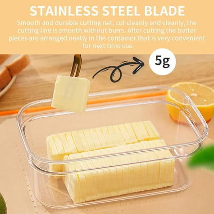 Airtight Butter Slicer & Storage Container