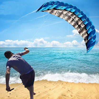 2.5m Dual Line 4 Colors Parafoil Kite Parachute
